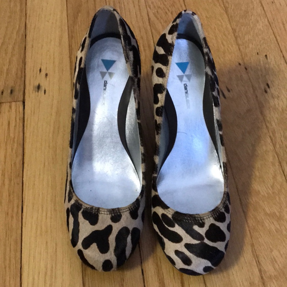 Daniblack Animal Print high heels size 7.5 - Picture 2 of 5